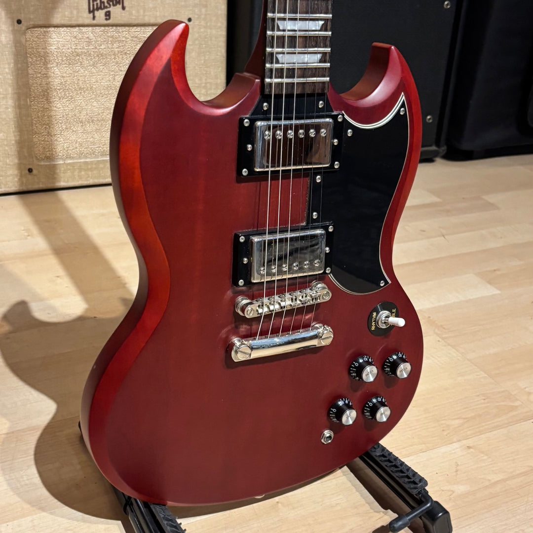 Epiphone - SG Standard Faded Worn Satin Cherry (No Case Or Bag - 2013) - USED