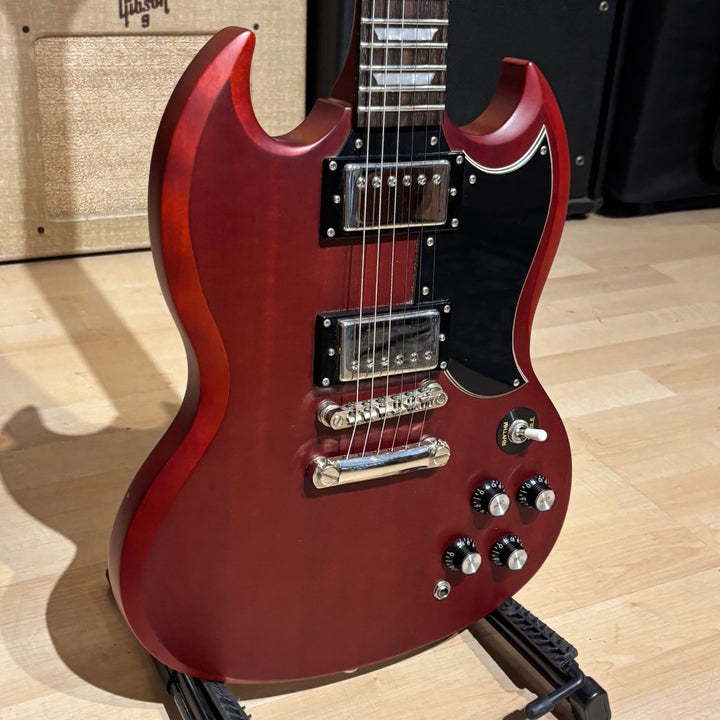 Epiphone - SG Standard Faded Worn Satin Cherry (No Case Or Bag - 2013) - USED