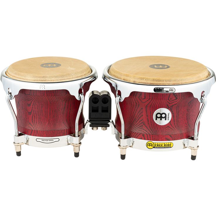 Meinl Percussion Woodcraft Series WB400 Wood Bongo Vintage Red