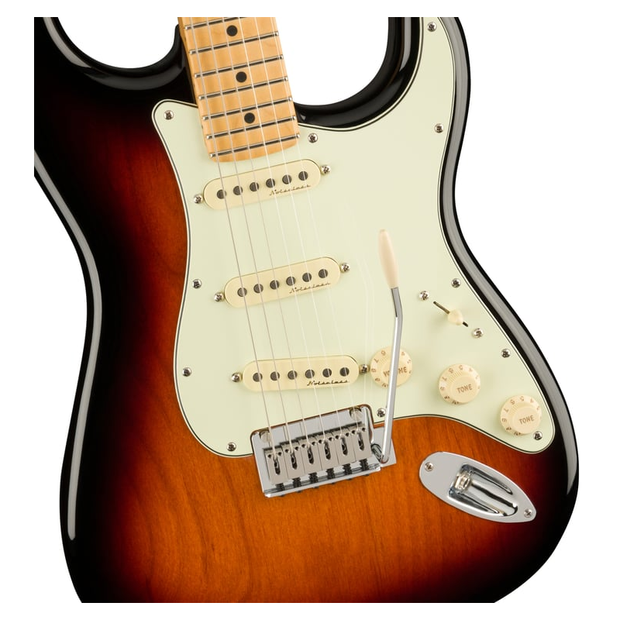 Fender Player Plus Stratocaster Electric Guitar Maple Fingerboard - 3-Color Sunburst