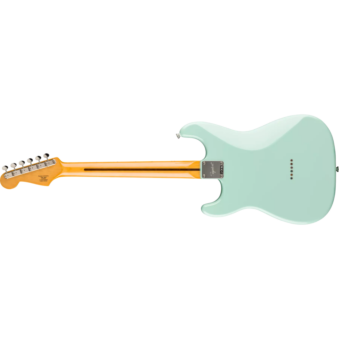 Squier Classic Vibe '50s Stratocaster HT, Maple Fingerboard,  Parchment Pickguard (Surf Green) 0374008557
