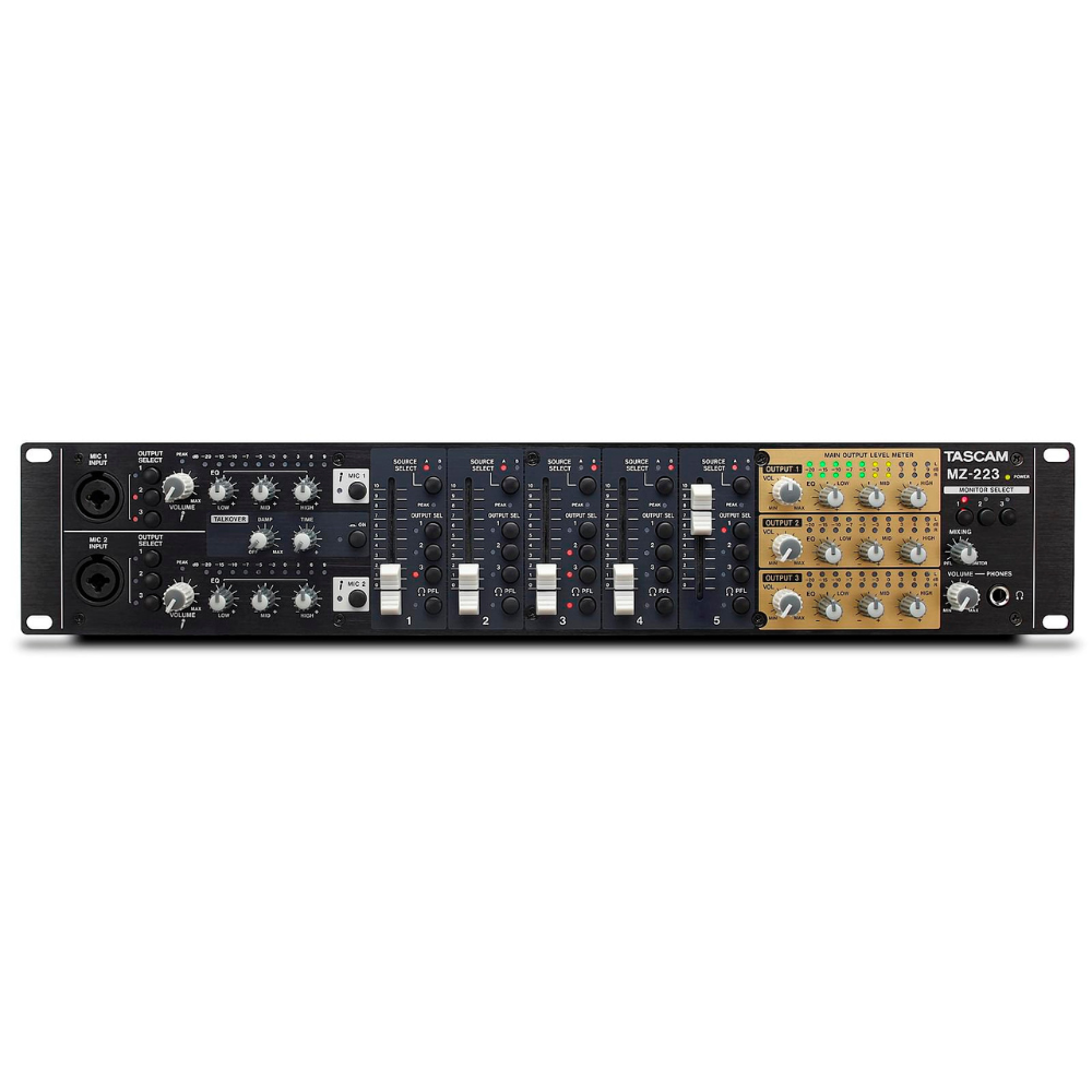 Tascam MZ-223 - Industrial-Grade Zone Mixer