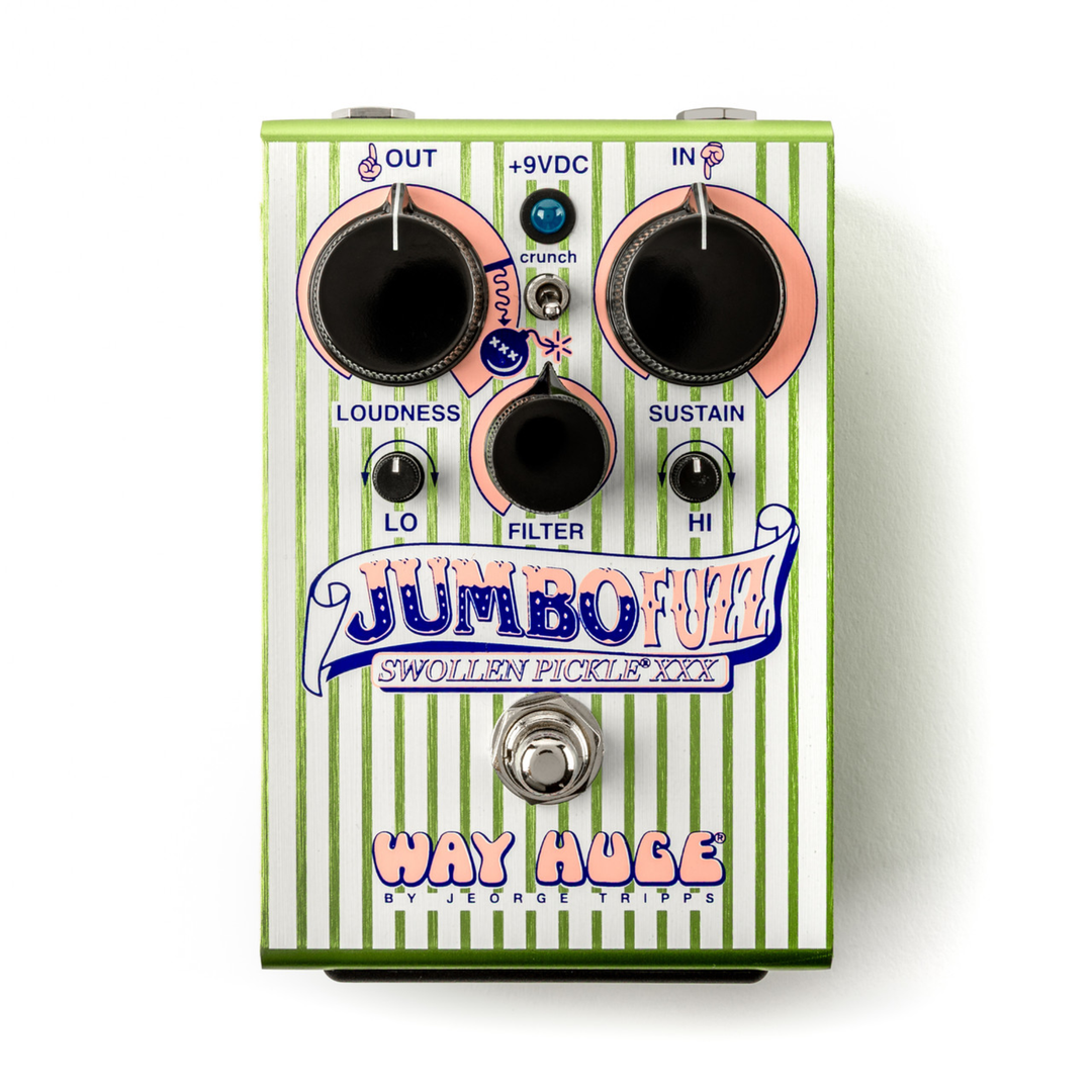 Dunlop WHE407 Way Huge Jumbo Fuzz Swollen Pickle XXX Pedal