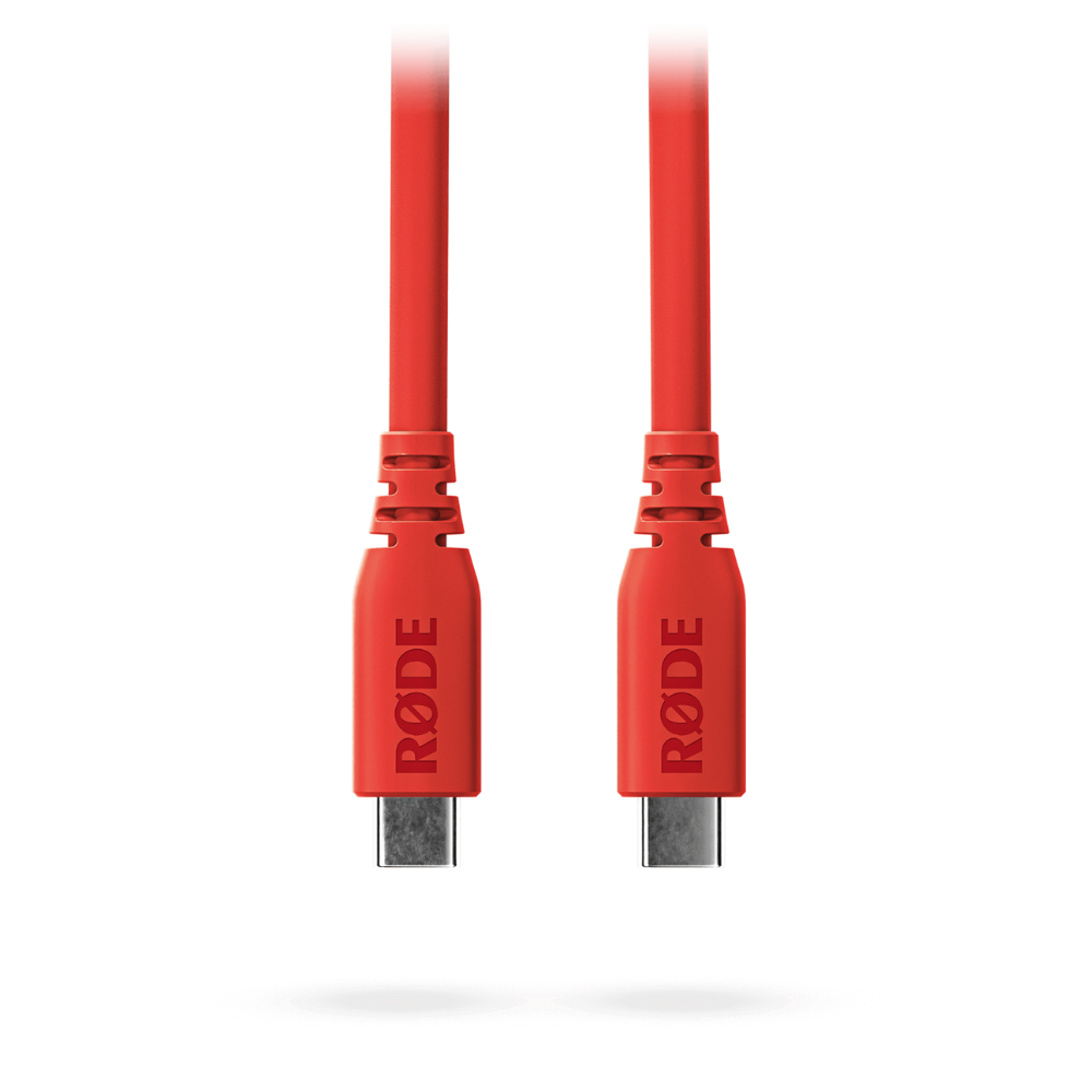 Rode Microphones SC27-R 2m SuperSpeed USB-C to USB-C Cable - Red