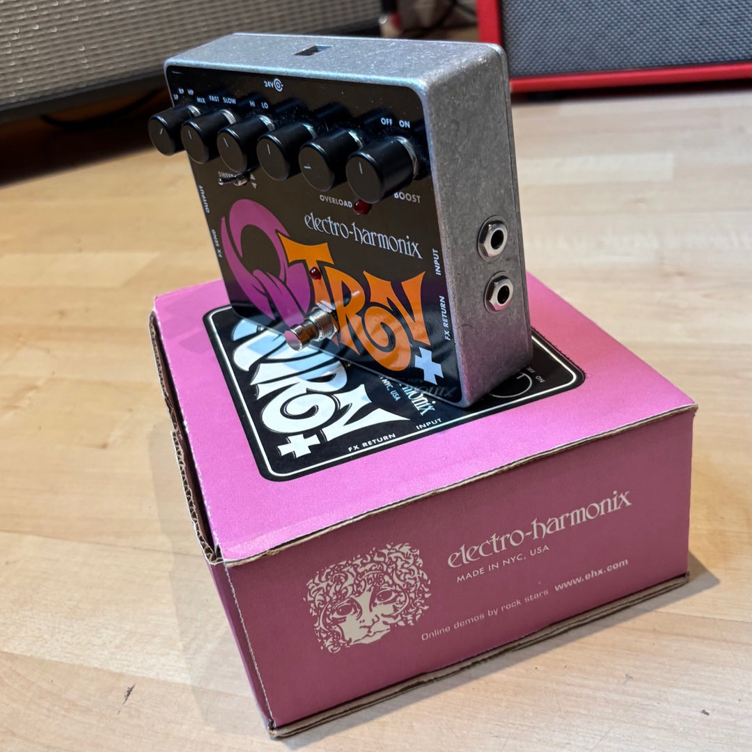 Electro Harmonix - Q Tron Plus Envelope Filter w/9V Power Supply & Box - USED