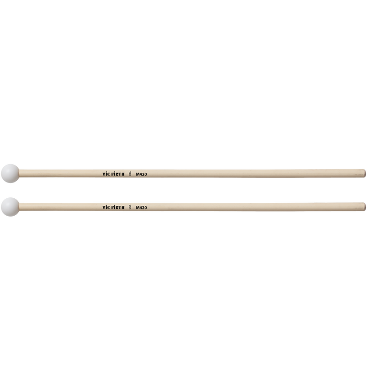 Vic Firth M420 Articulate Series Keyboard Mallet - 3/4" Acetyl, Round