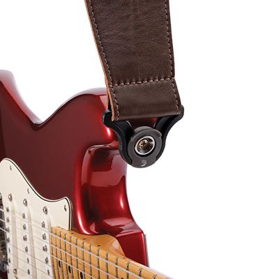D'Addario 30BAL02 3.0 Comfort Lth Auto Lock Brn