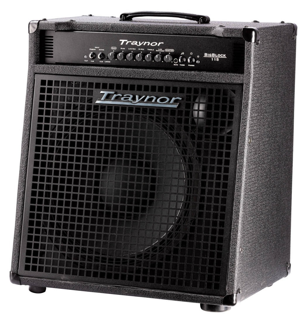 800-watt Class-D 1x15" bass combo. The big brother to the Small Block series &mdash; ultra-compact and lightweight with full 800W at 4 ohms. Built for the professional bassist on the move.