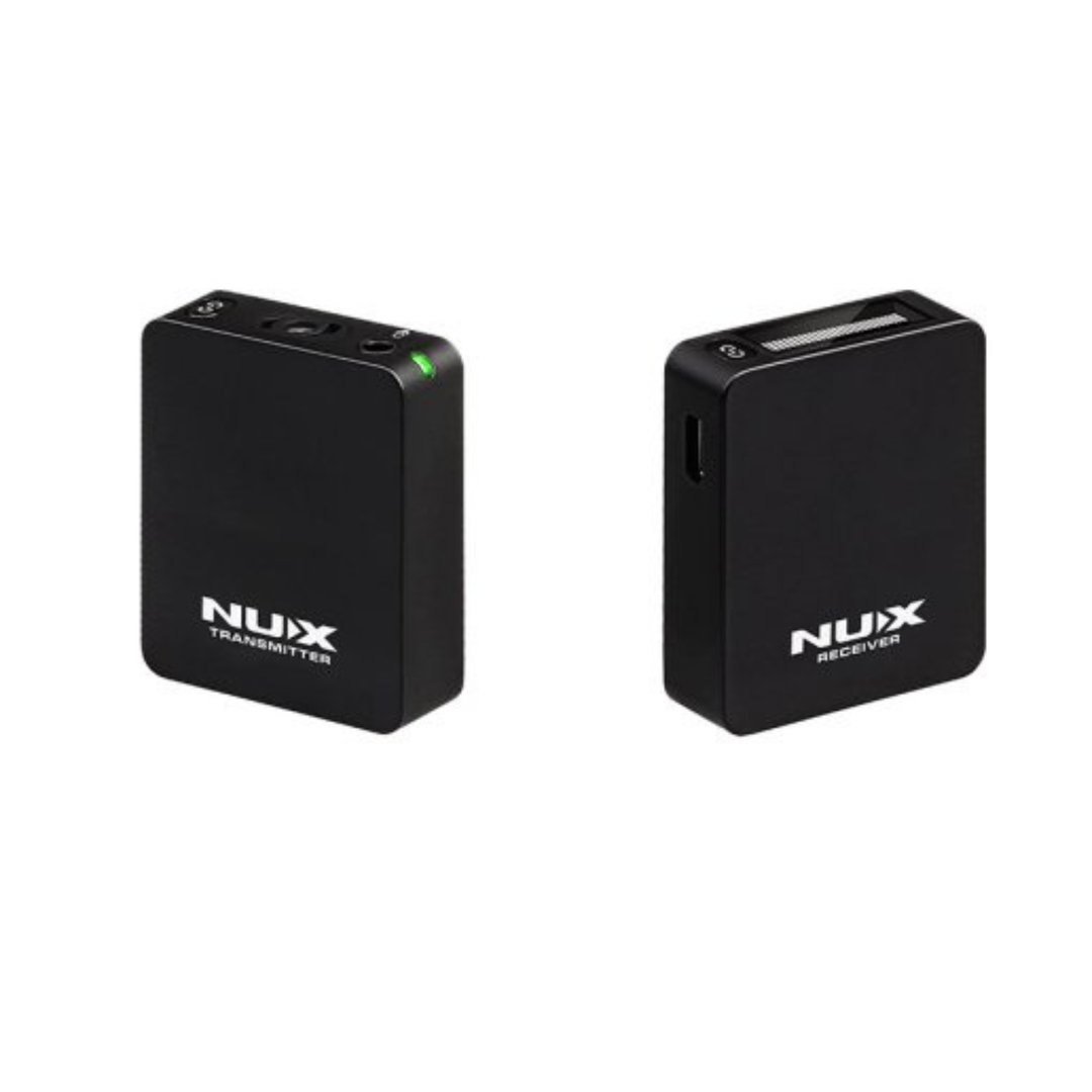 Nux B-10 2.4GHz Wireless Lavalier Vlog Microphone System