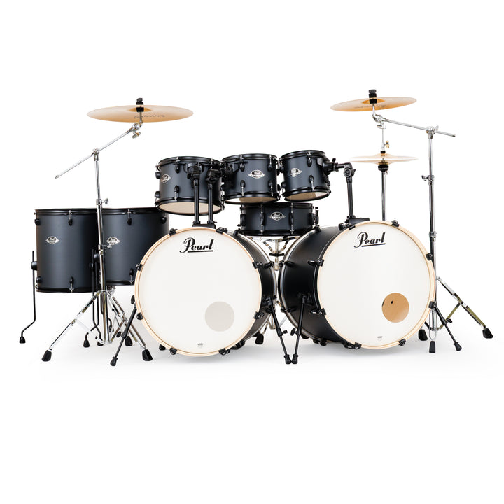 Pearl EXX728SPNB866- Pearl Export Limited Edition EXX Double Bass 8 Piece Complete Set ( Graphic Slate )