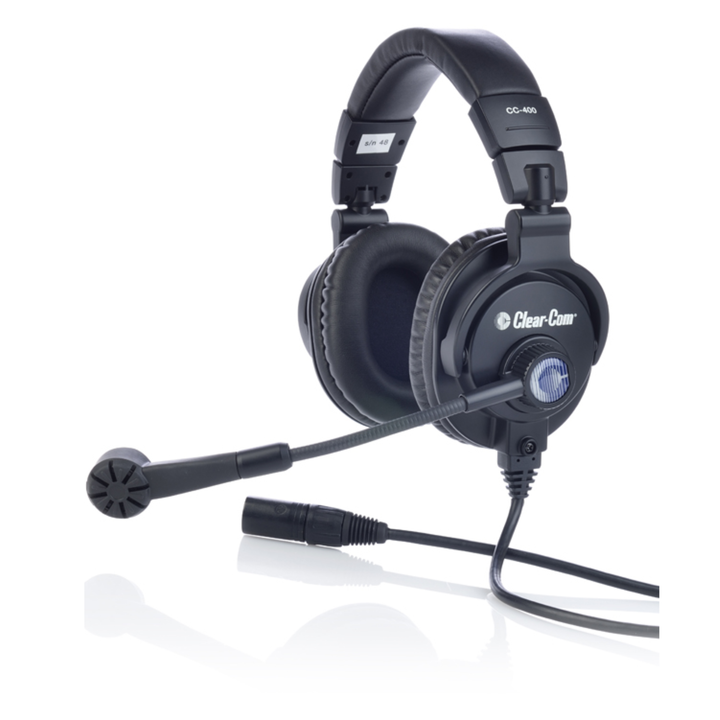 ClearCom [CC-400-X4] Double-Ear High Quality Headset/Mic