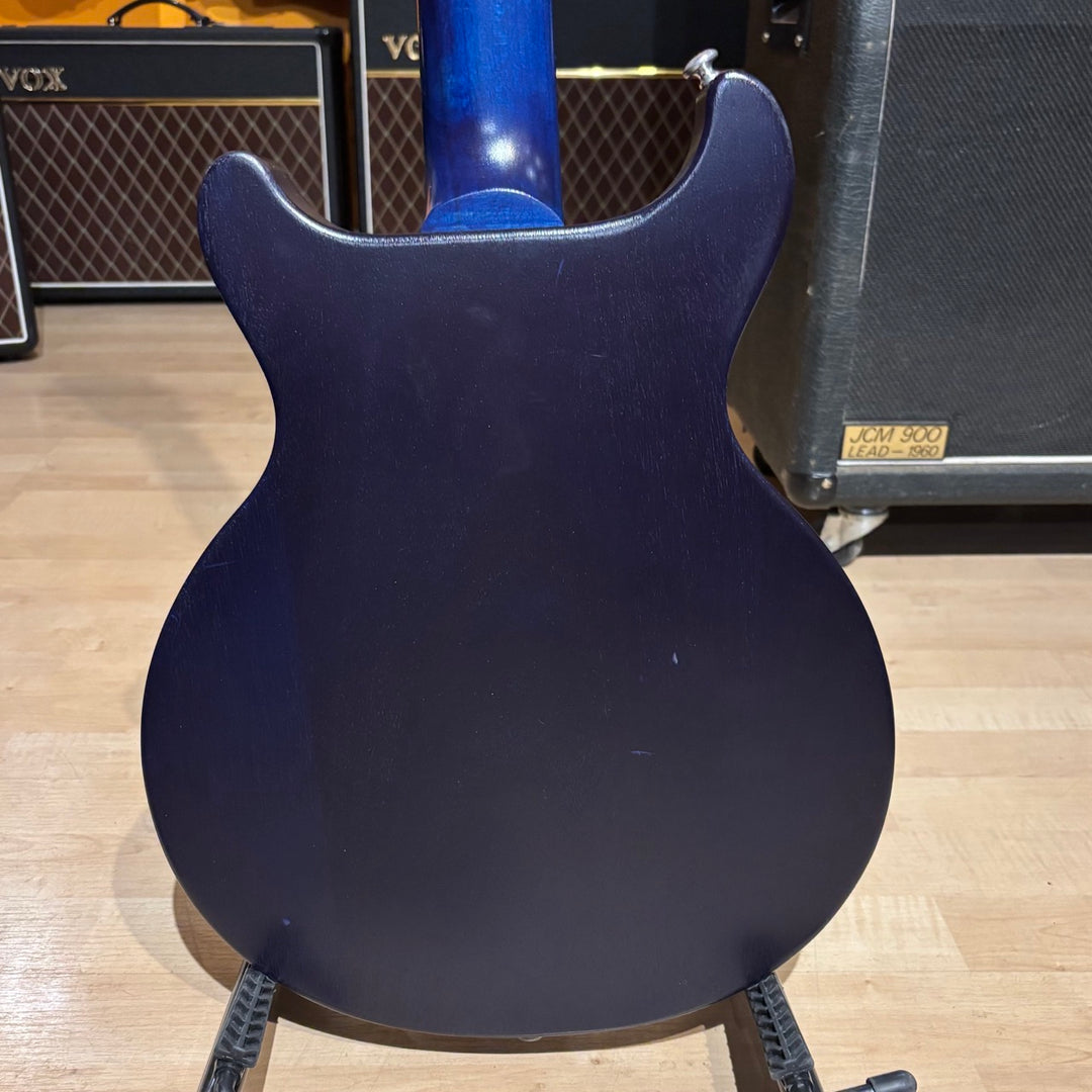 Gibson - Les Paul JR- DC- Tribute ( Worn Blue Satin ) w/ Gibson Premium Gig bag (2013) - Used