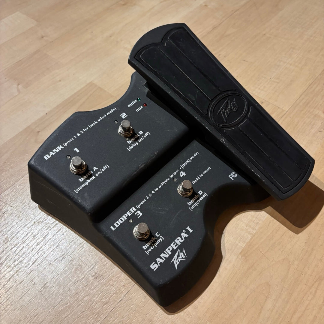 Peavey - Sanpera 1 Vypyr Amplifier Foot Controller w/ 8-Pin - 20' Controller Cable - (No Box) - USED