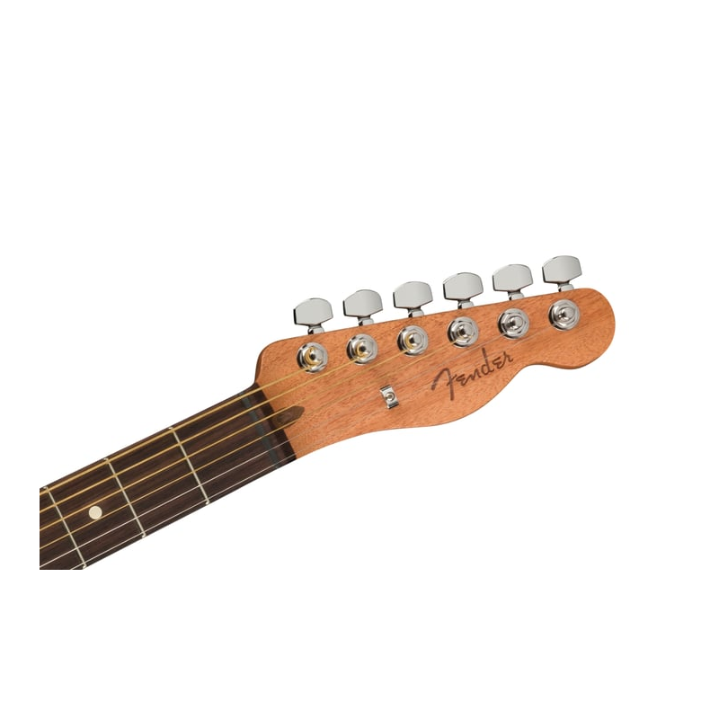 Fender Acoustasonic Player Telecaster Acoustic Guitar Rosewood Fingerboard - Brushed Black