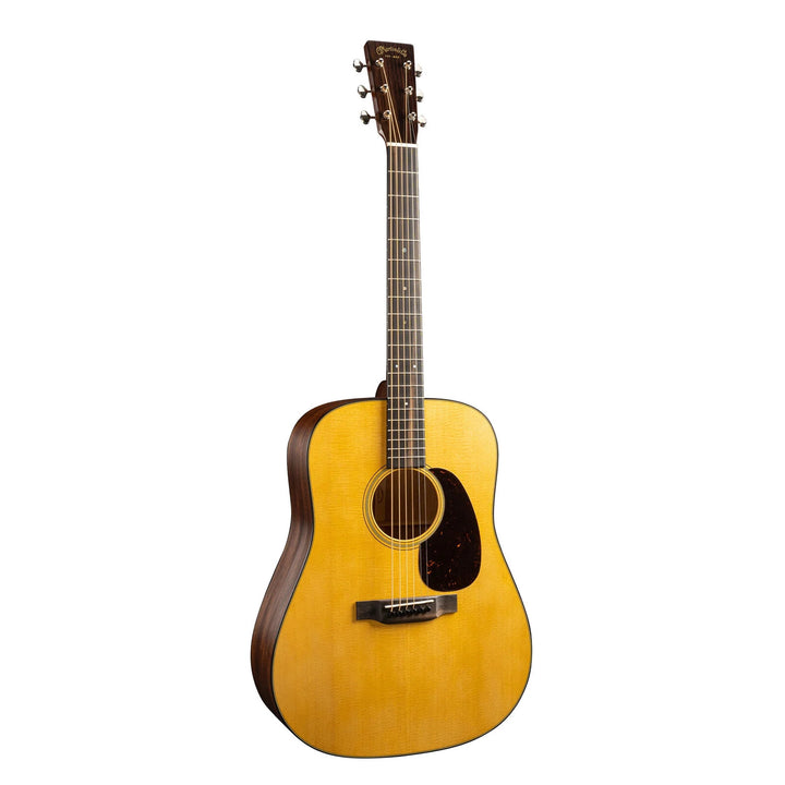 Martin D-18 Satin Standard Series Acoustic Guitar - (2025) Satin Natural with Aging Toner