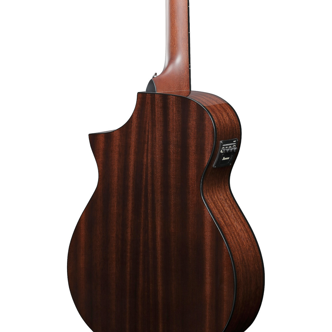 Ibanez AEWC16QATKH AEWC Acoustic-Electric Guitar Transparent Black Sunburst High Gloss