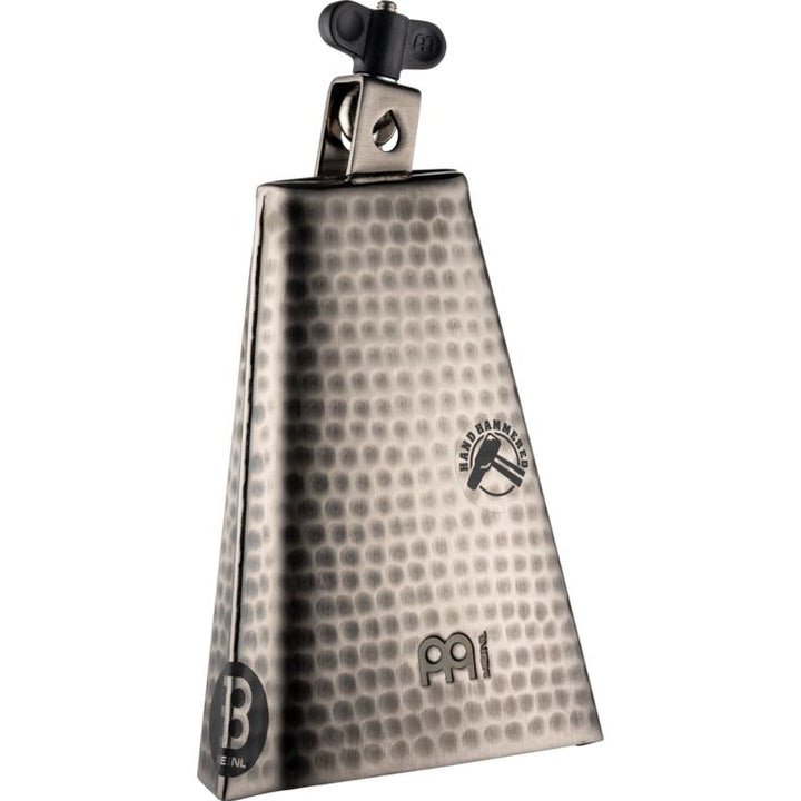 Meinl Percussion 8" Hammered Cowbell Hand brushed steel Timbales Cowbell Big Mouth