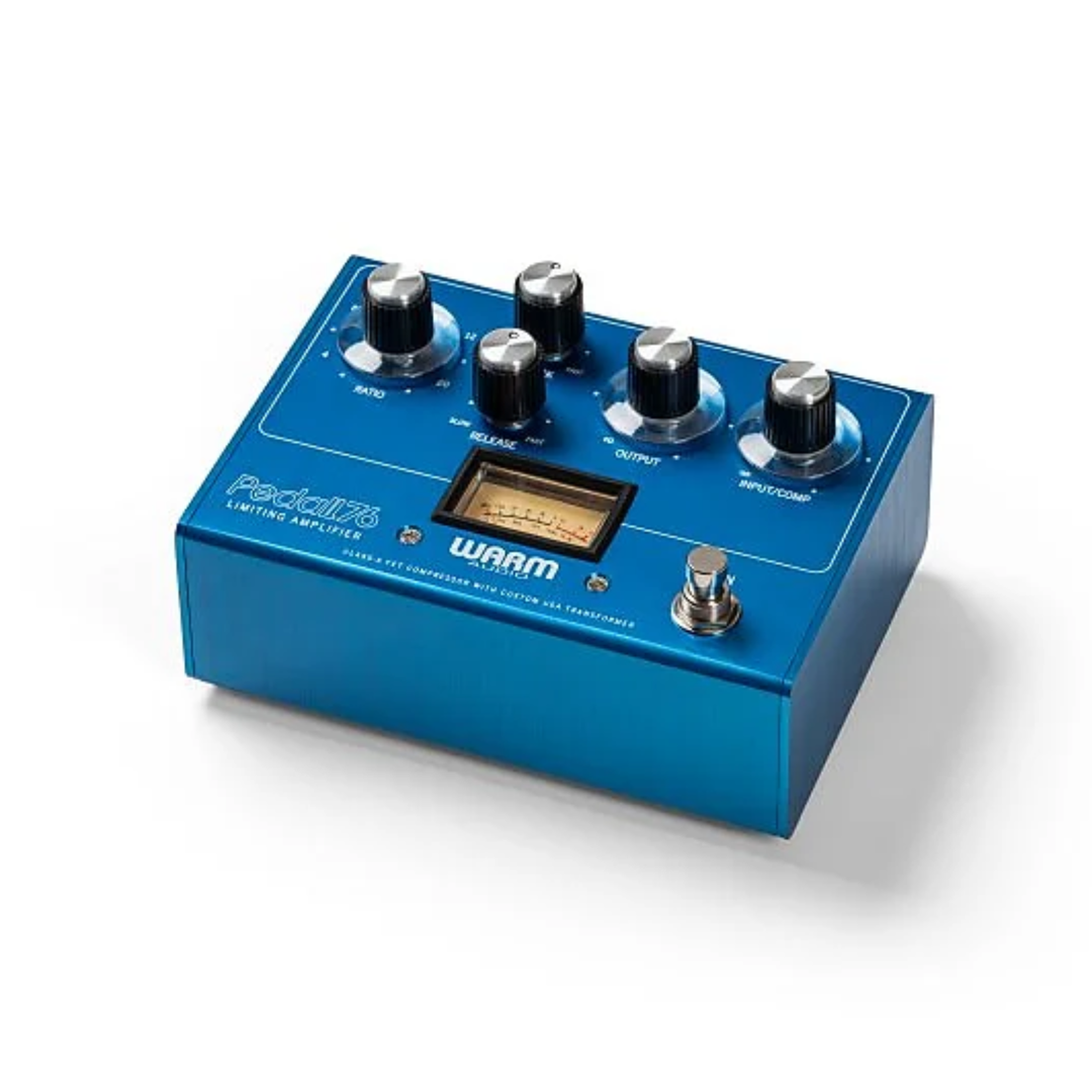 Warm Audio WA-76PB Analog Transformer-Balanced FET Compressor Pedal - Blue