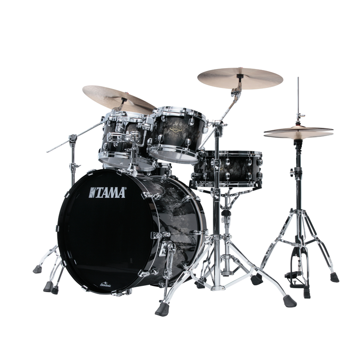 TAMA Starclassic Walnut/Birch 4-piece shell pack with 22" bass drum
