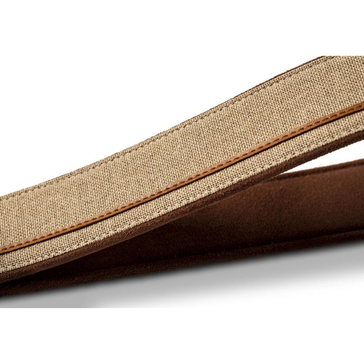Taylor Guitars 2.5'' Vegan Leather Strap with Natural Textile - Tan