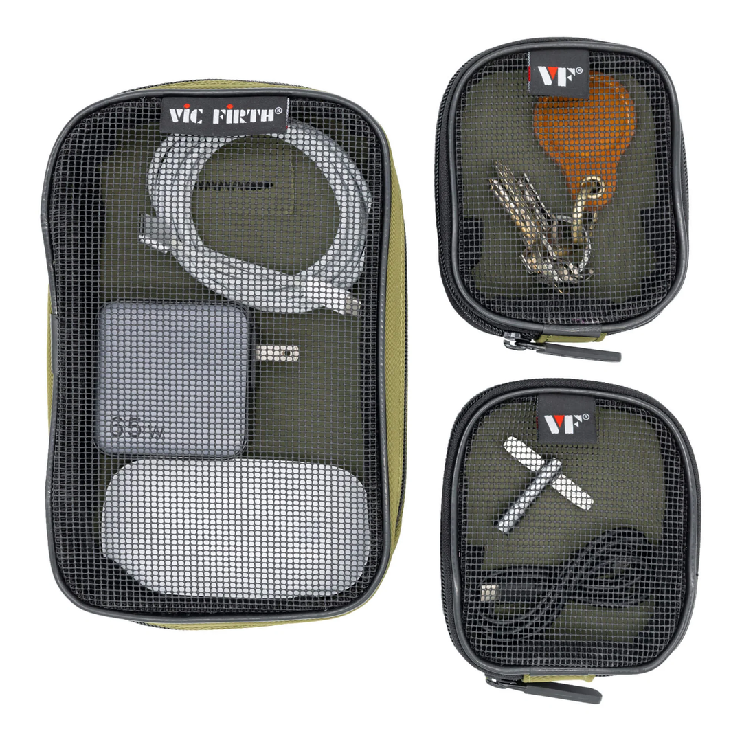 Vic Firth VXAP0130 Vic Firth Accessory Pouch Set 3pc