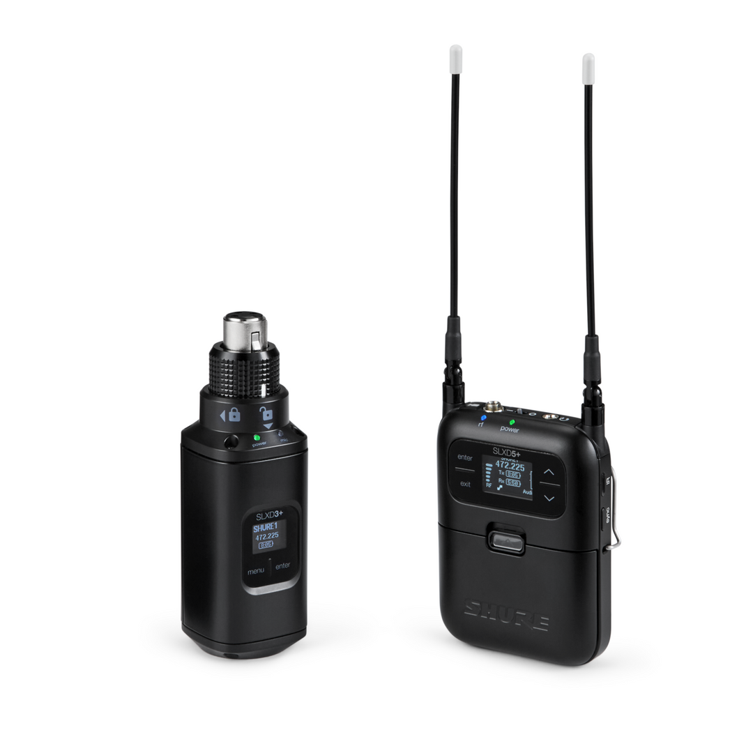 Shure SLXD35+-G57 Portable System Plug-on