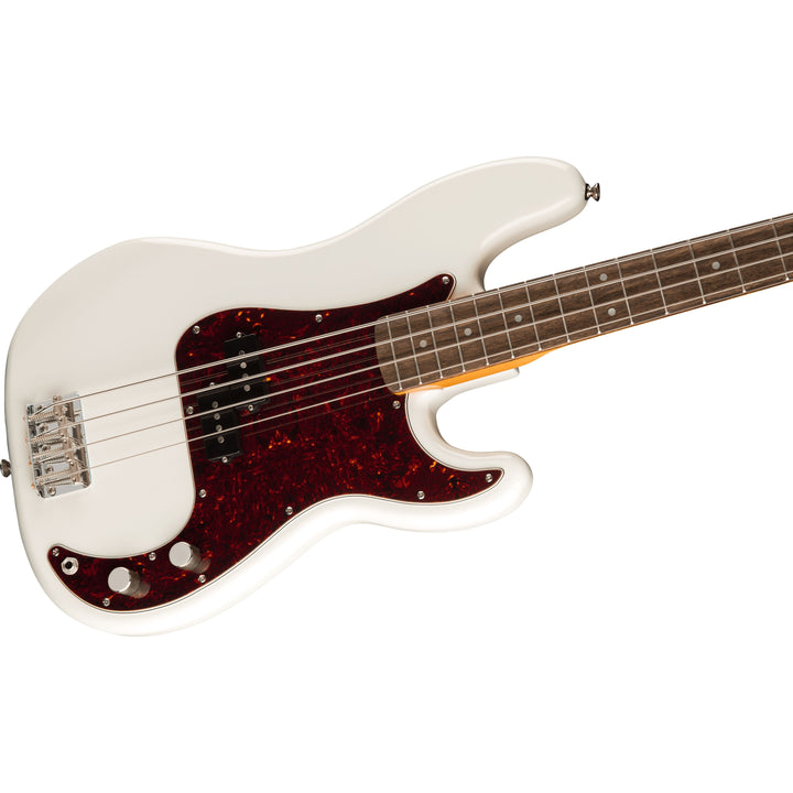 Squier Classic Vibe '60s Precision Bass Laurel Fingerboard Electric Bass Guitar - Olympic White