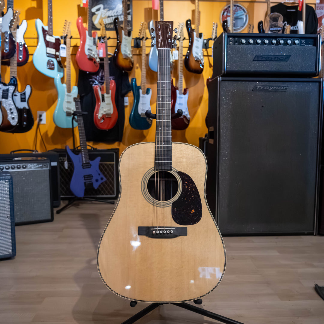 Martin HD-28E Standard Series Acoustic-Electric Guitar w/ Fishman Aura VT Enhance Electronics - (2025) Natural Aging Toner