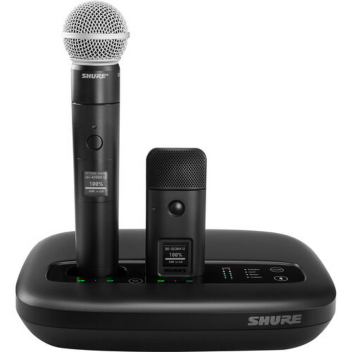 Shure MXW neXt 2 Transceiver/Charger, 2 Channels