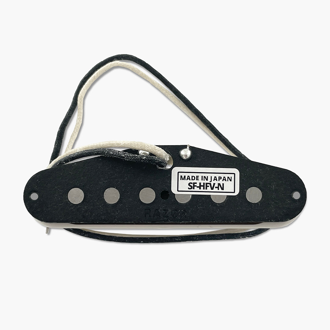 Allparts RZR-10054 Razor® Mangetsu Full Moon Neck Pickup For Stratocaster® - White