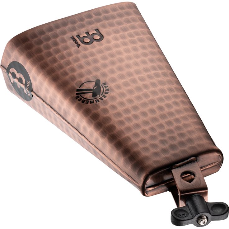Meinl Percussion 8" Hammered Cowbell Hand brushed copper Timbales Cowbell Big Mouth