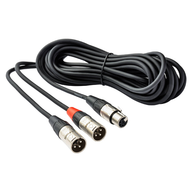 Official 25-foot replacement cable for UA Sphere microphone systems. Designed for use with the Sphere LX and Sphere DLX dual-diaphragm modeling microphones, this longer cable provides additional distance between microphone and interface while preserving the full dual-channel signal required for Sphere modeling.