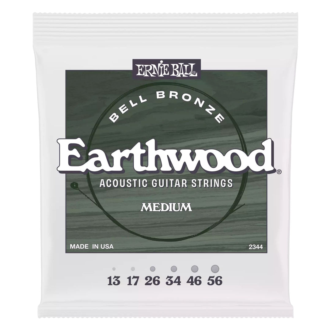 Ernie Ball 2344EB Earthwood Bell Bronze Sets Earthwood Bell Bronze Medium 13-56
