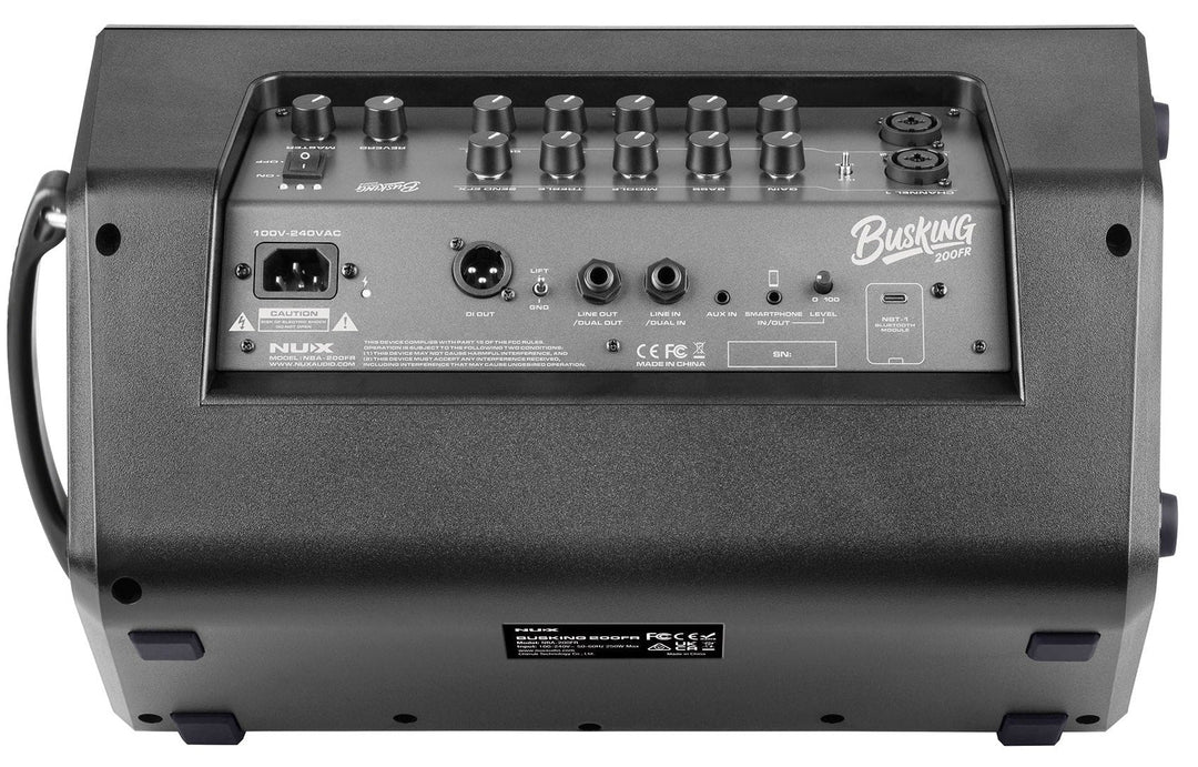 NUX BUSKING 200FR Portable FRFR Speaker - 8 inch