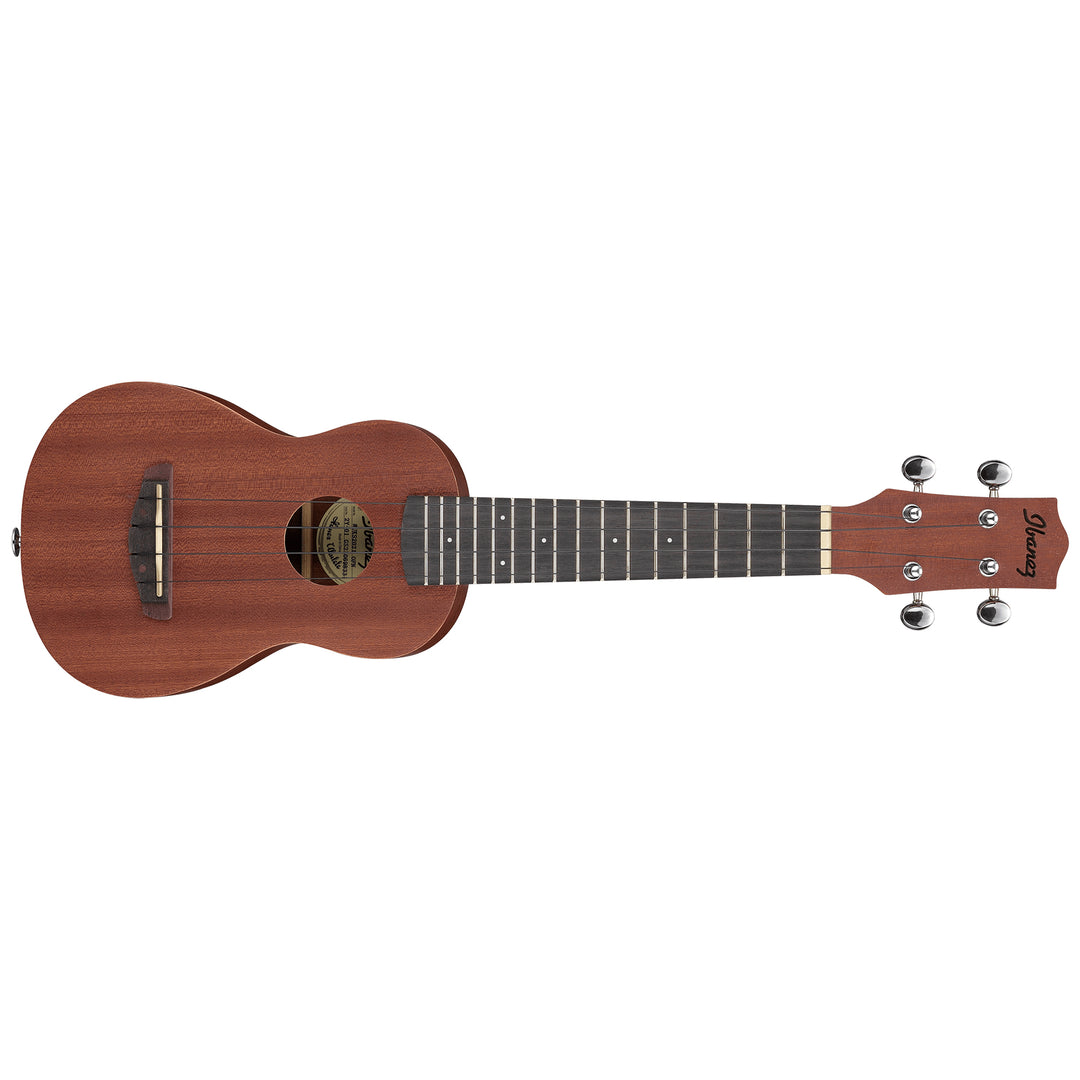 Ibanez UKS100 Ukulele w/ Bag - Open Pore Natural
