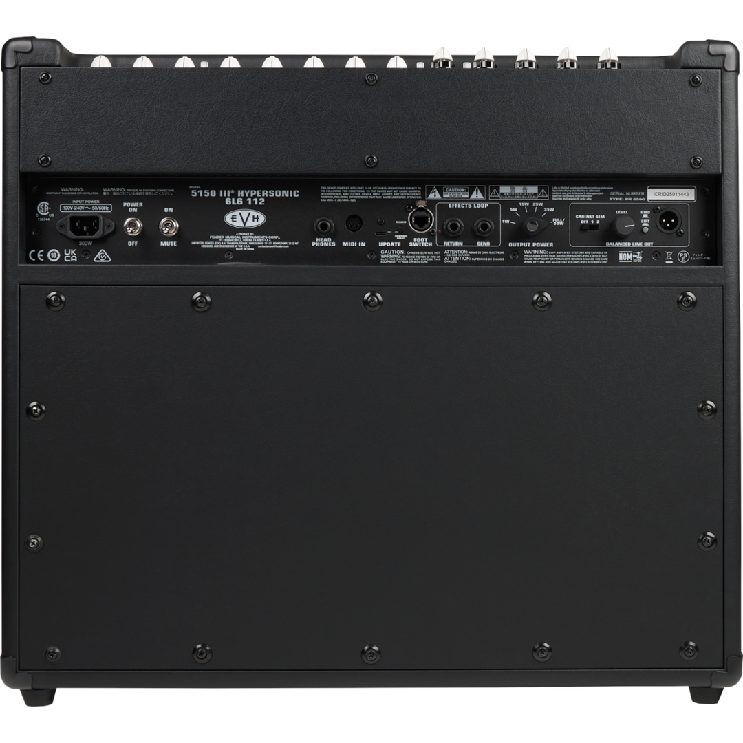 EVH 5150III® Hypersonic™ 6L6 1x12 - Black