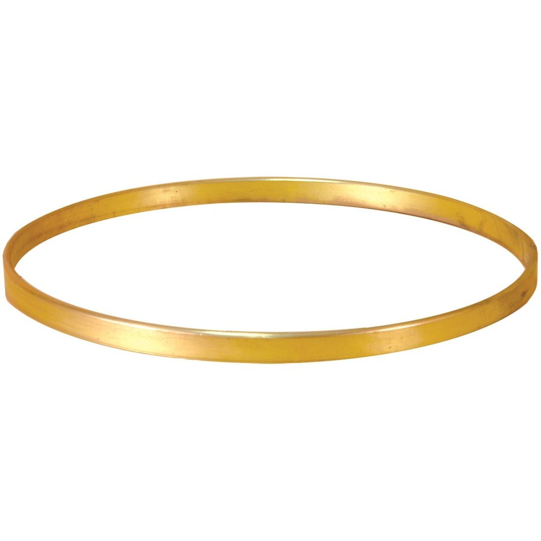 Gold Tone Flat Bar Brass 11"