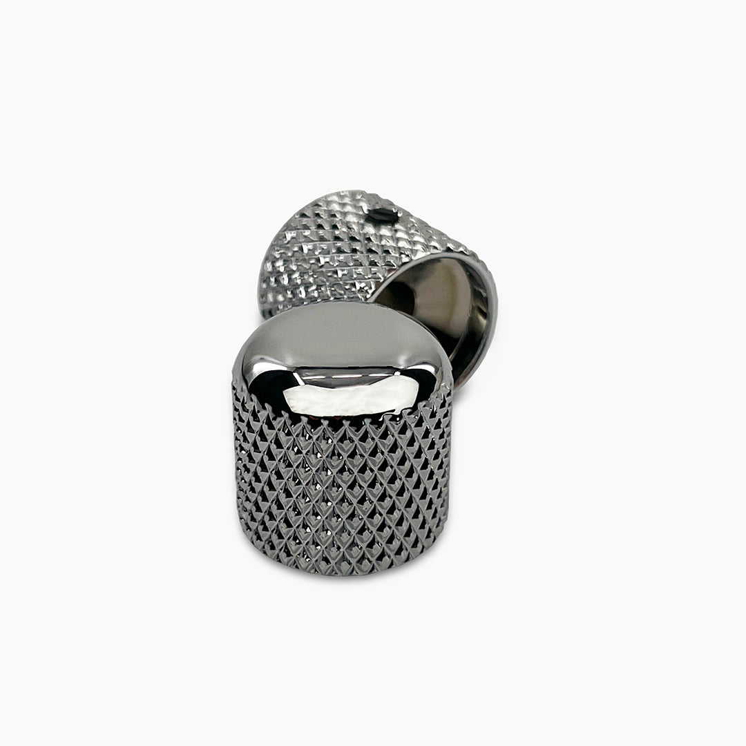 Allparts MK-0110-B10 Chrome Dome Knobs - 50 Piece Bulk Pack