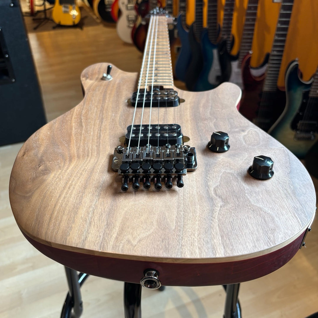 EVH Wolfgang Standard Exotic, Baked Maple Fingerboard Electric Guitar - Black Walnut