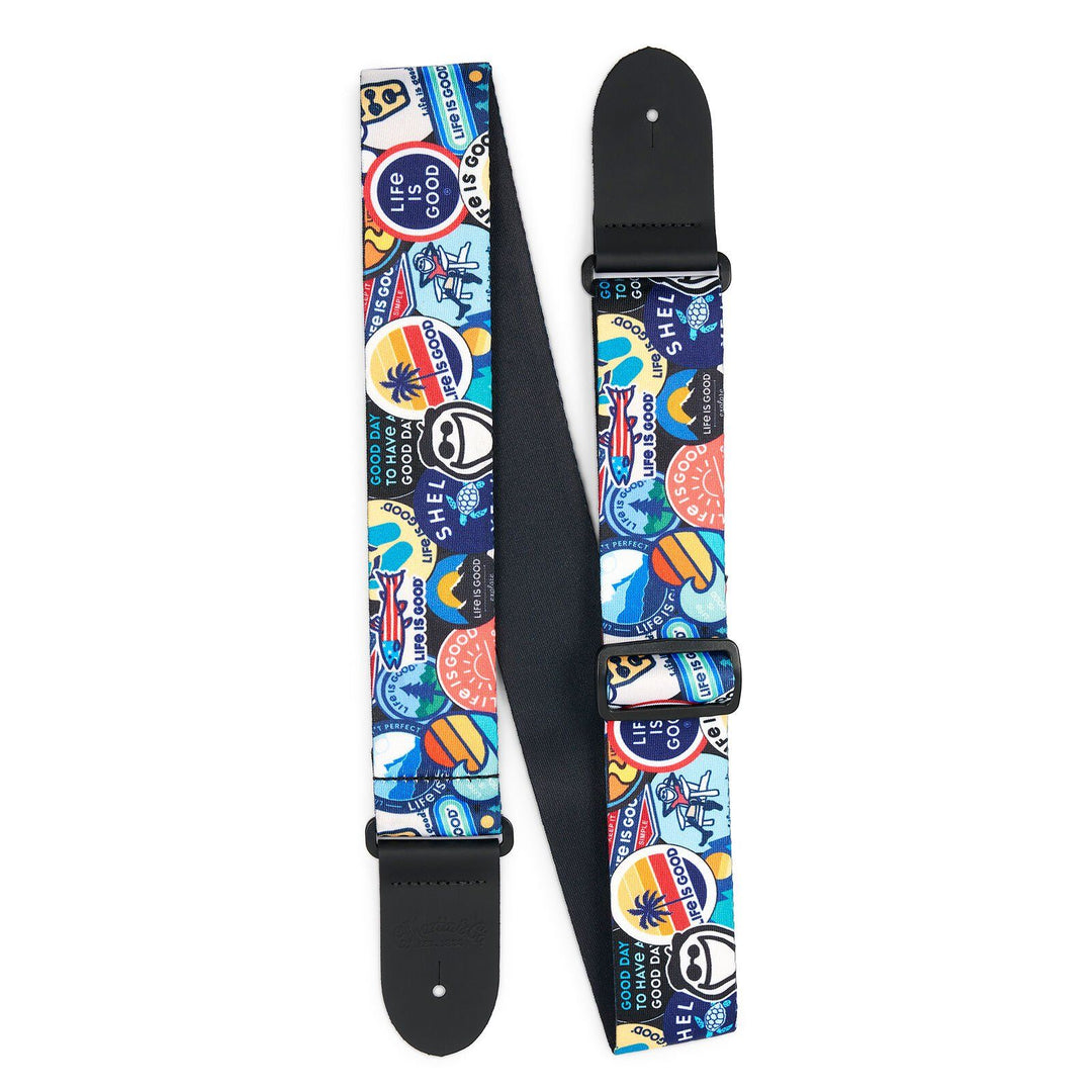 Martin 18A0168 Collage Poly – Accessory Strap, Life Is Good