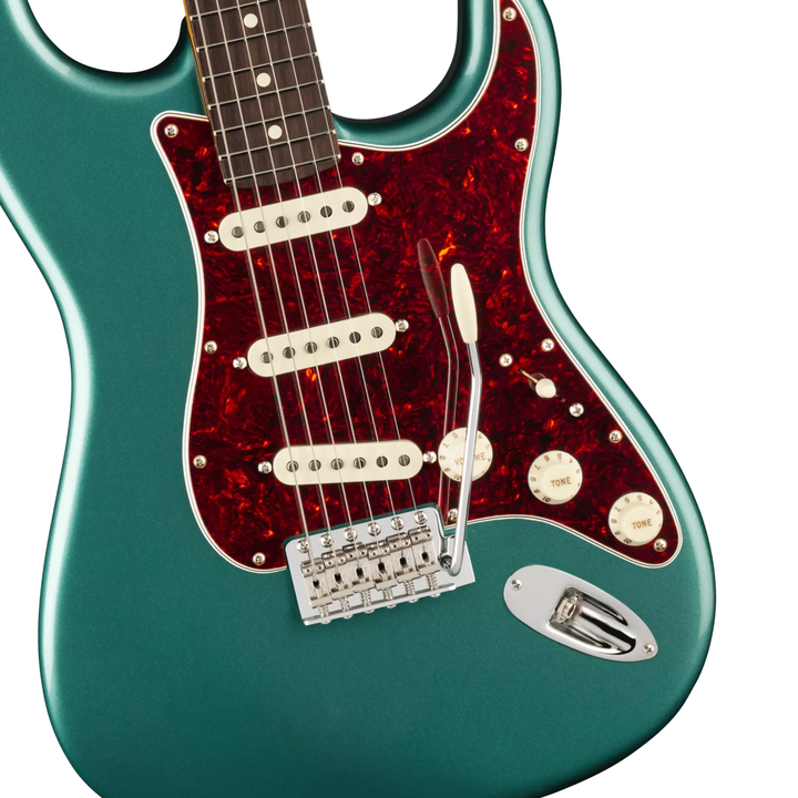 Fender American Professional Classic Stratocaster® -  Rosewood Fingerboard -  Faded Sherwood Green Metallic
