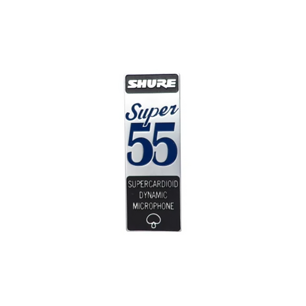 Shure 39A12847 (Nameplate Logo Badge)