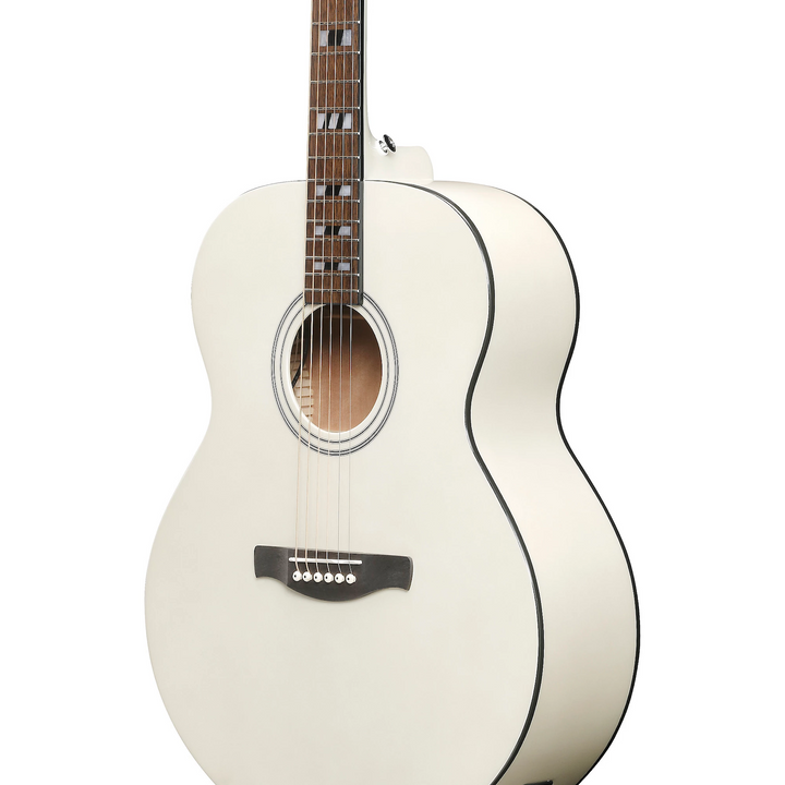 Ibanez AJ70M2EPW Jumbo Acoustic-Electric Guitar Pearl White High Gloss