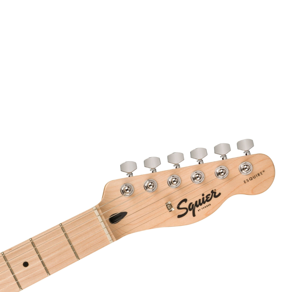 Squier Sonic Esquire  H, Maple Fingerboard, Black Pickguard - Arctic White
