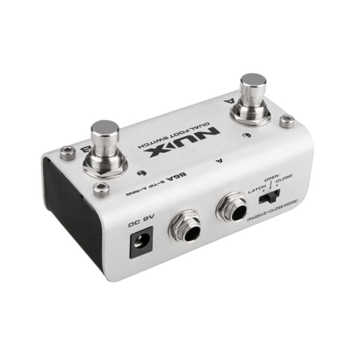 Nux NMP-2 Dual Footswitch For Keyboard, Modules And Effect Pedals