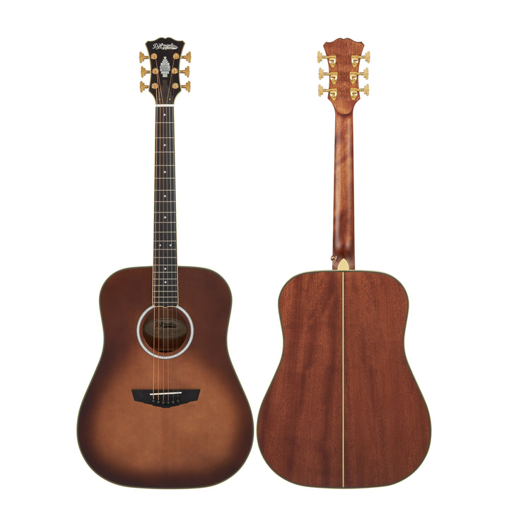 D'Angelico DAED300ATBGP2 Lexington Dreadnought Includes Hard Case - Autumn Burst