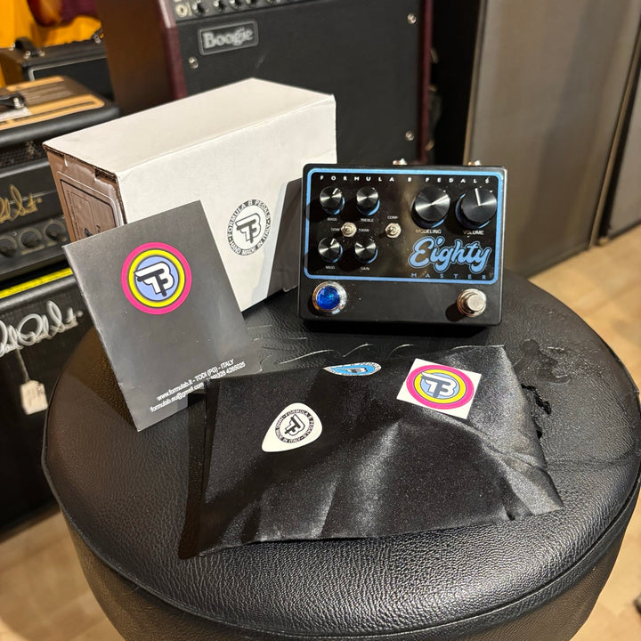 Formula B Pedals (Italy) - "Eighty Master Distortion" Large Box w/ Box & User Guide - USED