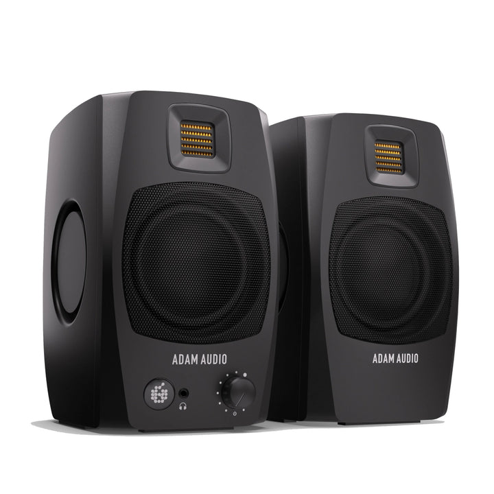 Adam Audio D3V Active Desktop Monitor System - Black (Pair)