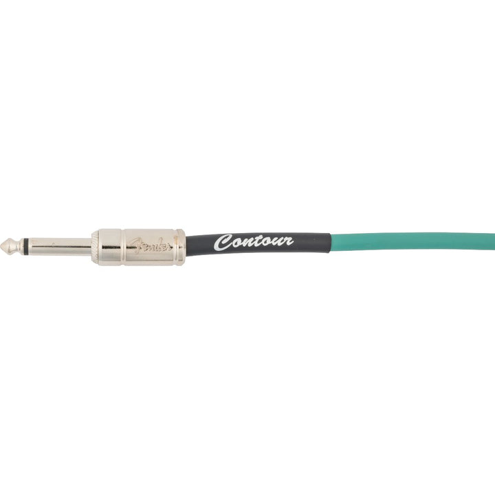 Fender  Contour 30' Coiled Cable - Sherwood Green