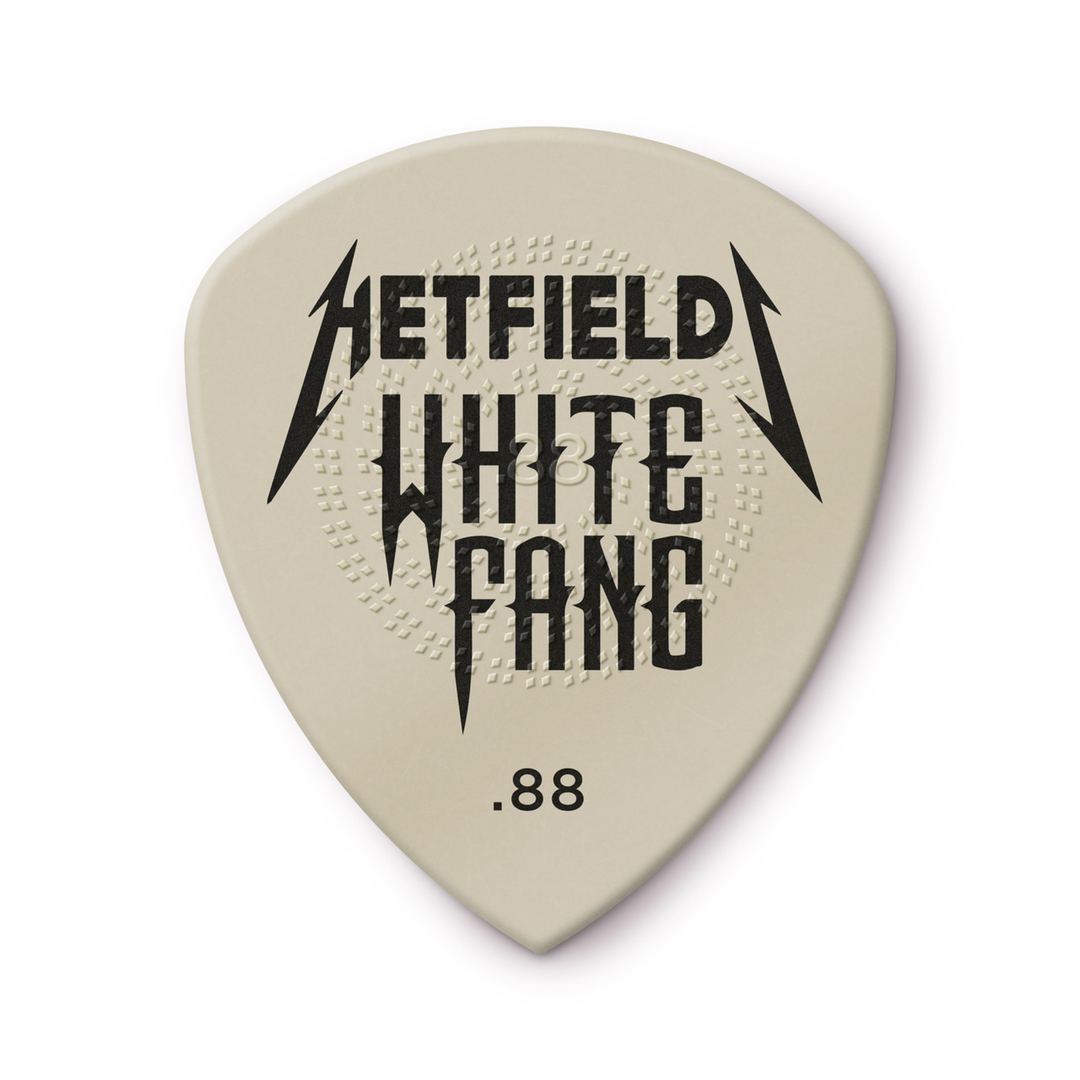 Dunlop PH122P088 Hetfield’s White Fang Custom Flow Pick 0.88mm – 6 Pack